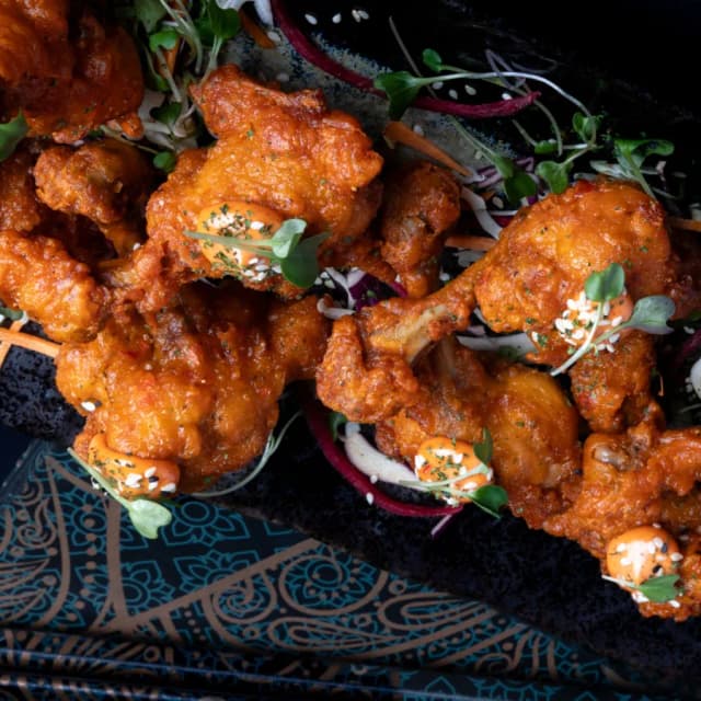 Indian chicken dish at Sula Downtown Vancouver
