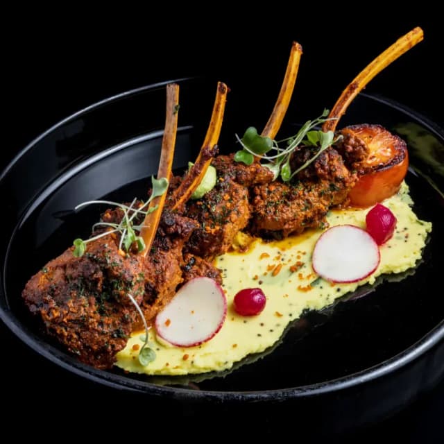Tandoori lamb chops at Sula Davie Street