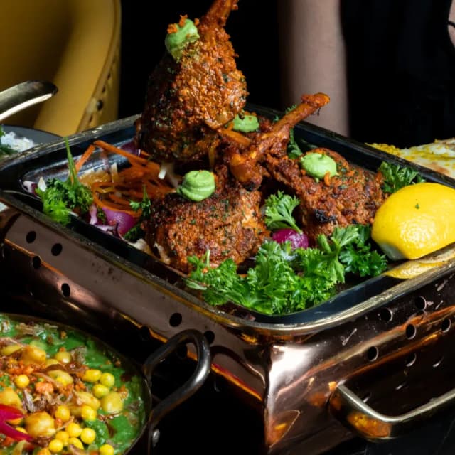 Tandoori lamb chops at Sula Davie Street
