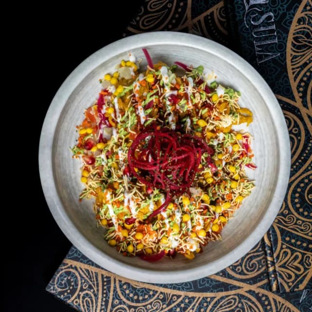 Indian chaat street food at Sula Downtown Vancouver