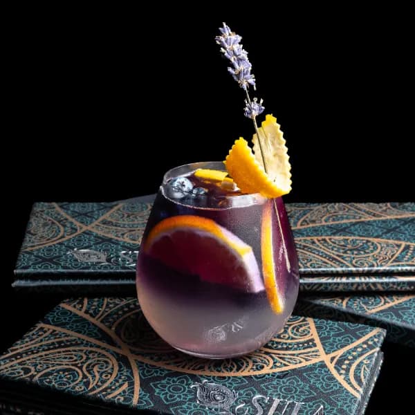 Cocktail bar at Sula Indian Restaurant Vancouver