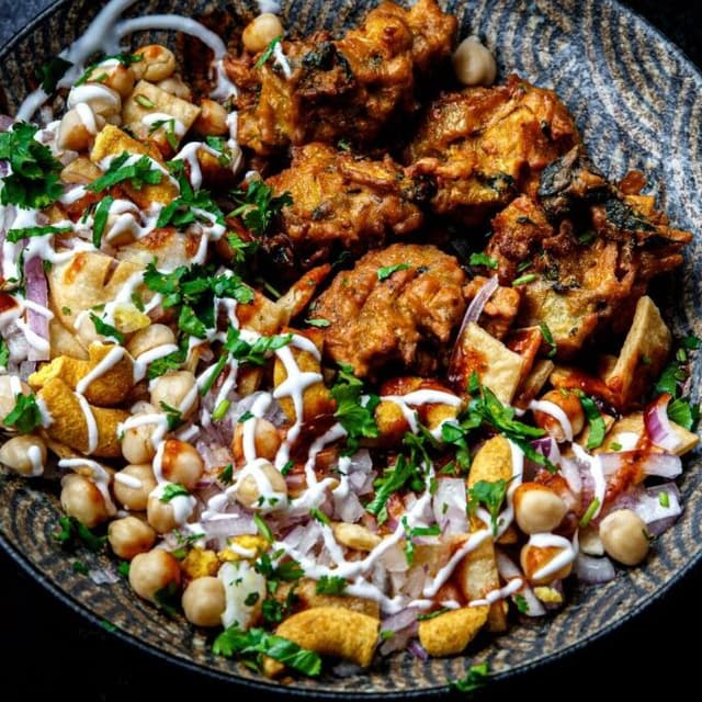 Indian chaat street food at Sula Main Street