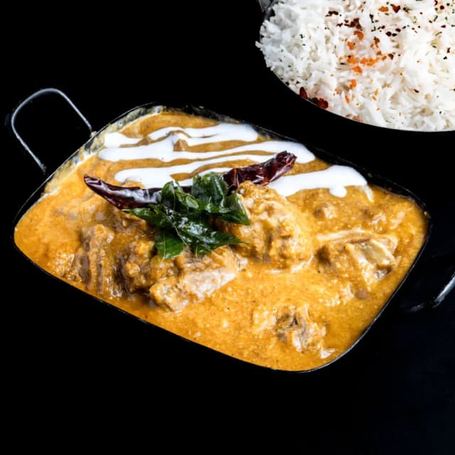 Lamb sukka Mangalorean style at Sula Commercial Drive
