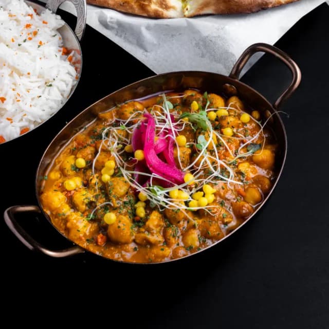 Channa Masala At at Sula Main Street