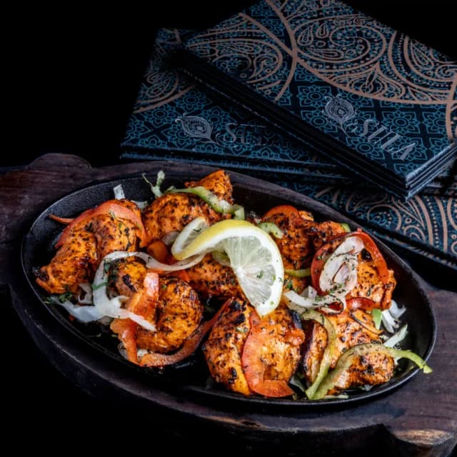 Chciken Tikka at Sula Downtown Vancouver