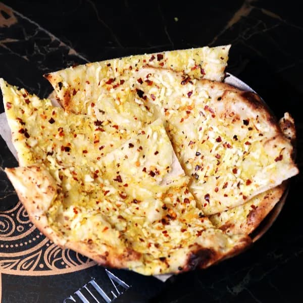 Freshly baked Indian bread at Sula Downtown Vancouver