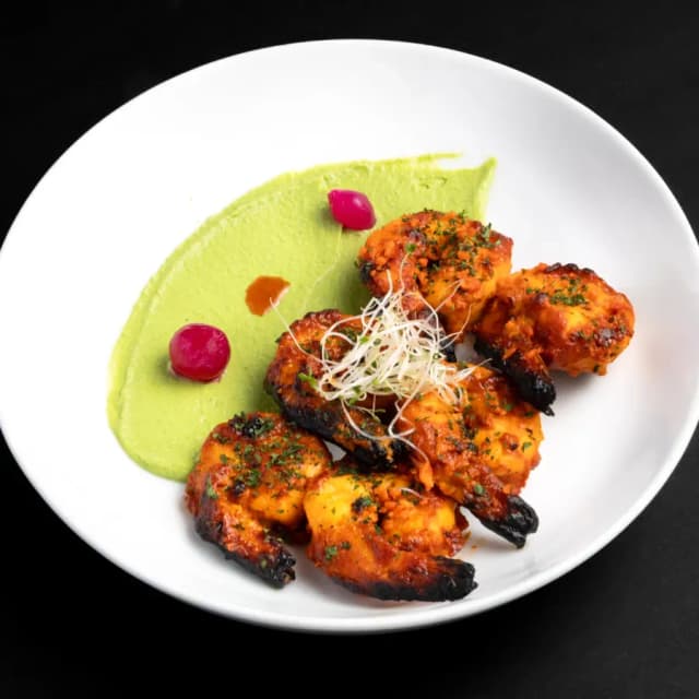 Clay-oven tandoori dish at Sula Davie Street