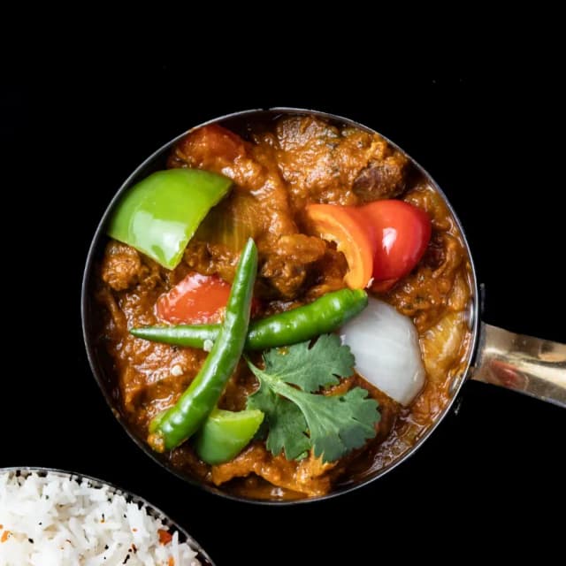 Indian lamb dish at Sula Downtown Vancouver