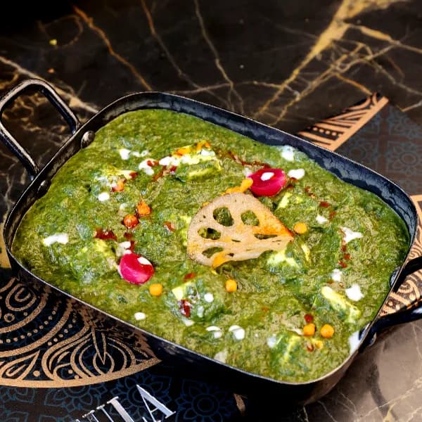 Saag paneer at Sula Commercial Drive
