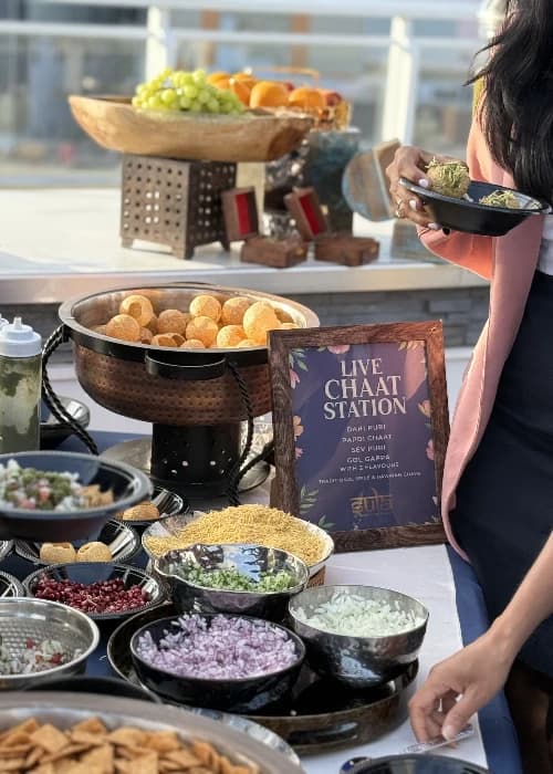 Indian food catering by Sula Davie Street