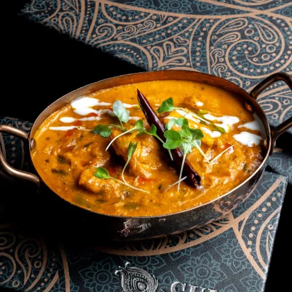 Tandoori chicken tikka marinated in Kashmiri chili at Sula Downtown Vancouver