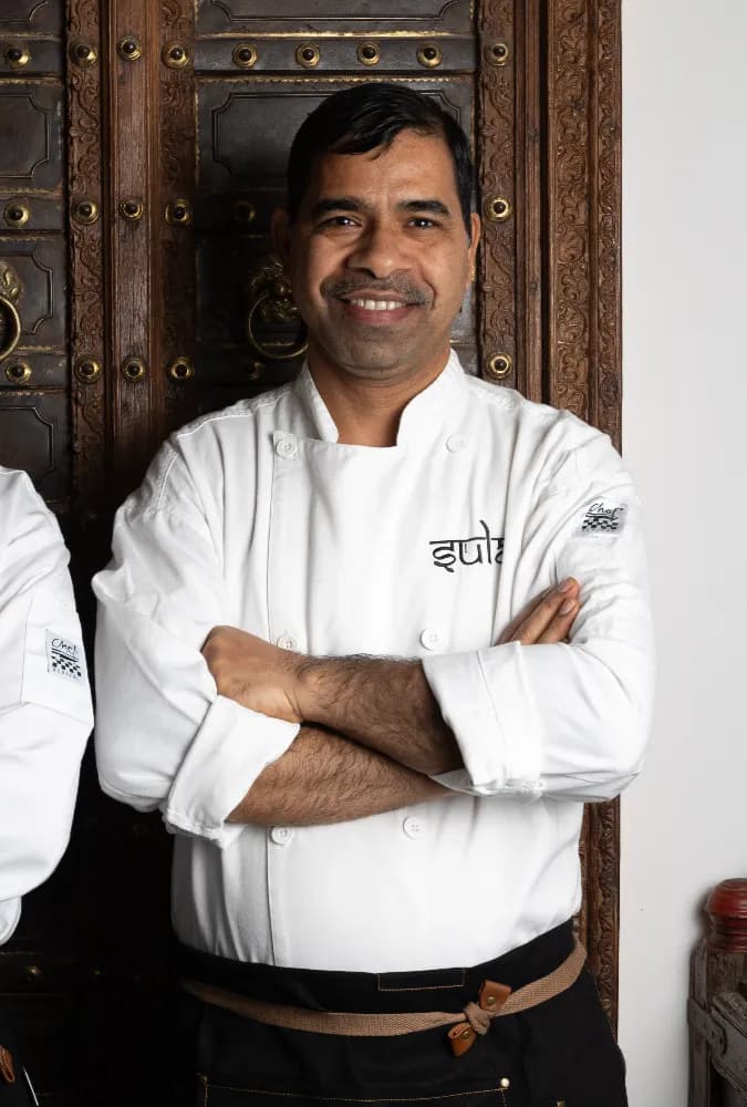Corporate Chef Kailash at Sula Indian Restaurant