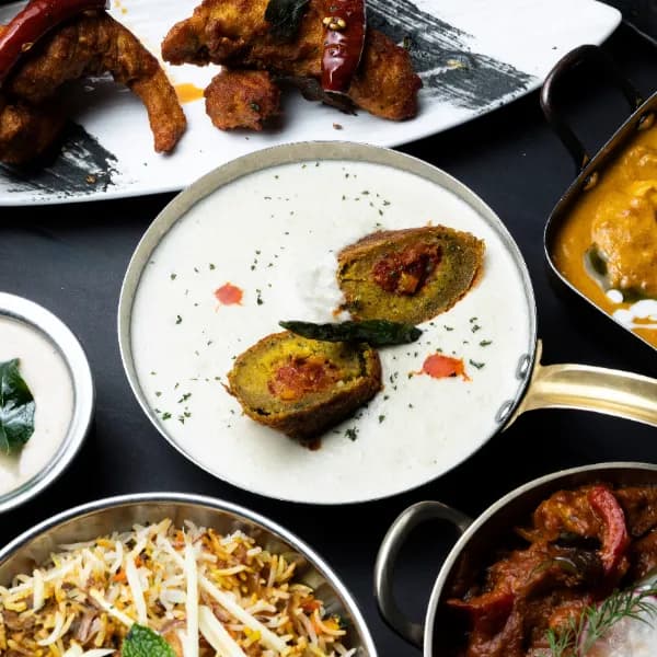 Indian Food Dishes at Sula Davie Street