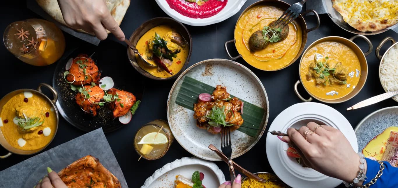 Indian Food Restaurant Downtown at Sula Davie Street