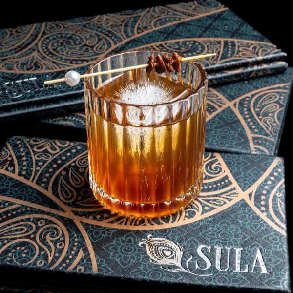 Masala chai with whole spices at Sula Downtown Vancouver