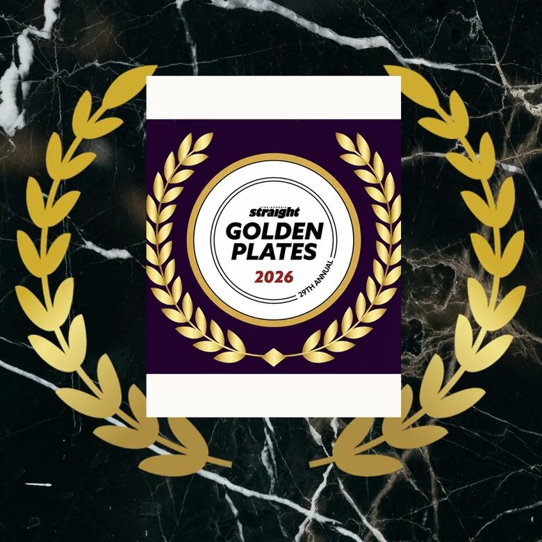 Georgia Straight Golden Plates 2026, second place for Indian in Vancouver, awarded to Sula Indian Restaurant
