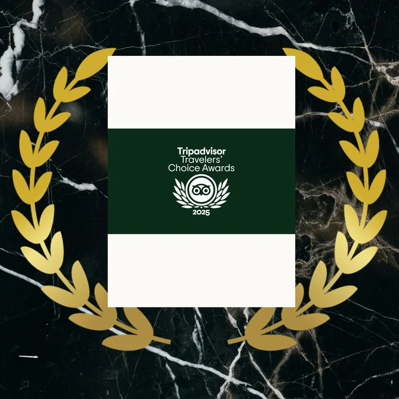 Tripadvisor Travelers' Choice Awards 2025, awarded to Sula Indian Restaurant in Vancouver
