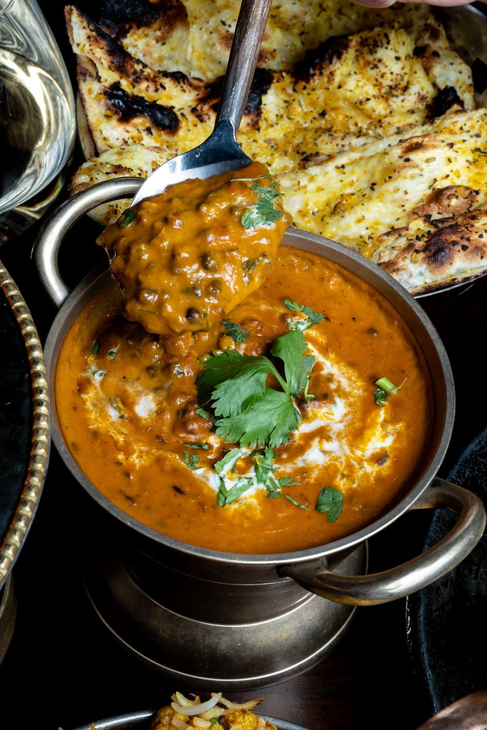 Dal makhani, black lentil curry, at Sula Indian Restaurant in Vancouver