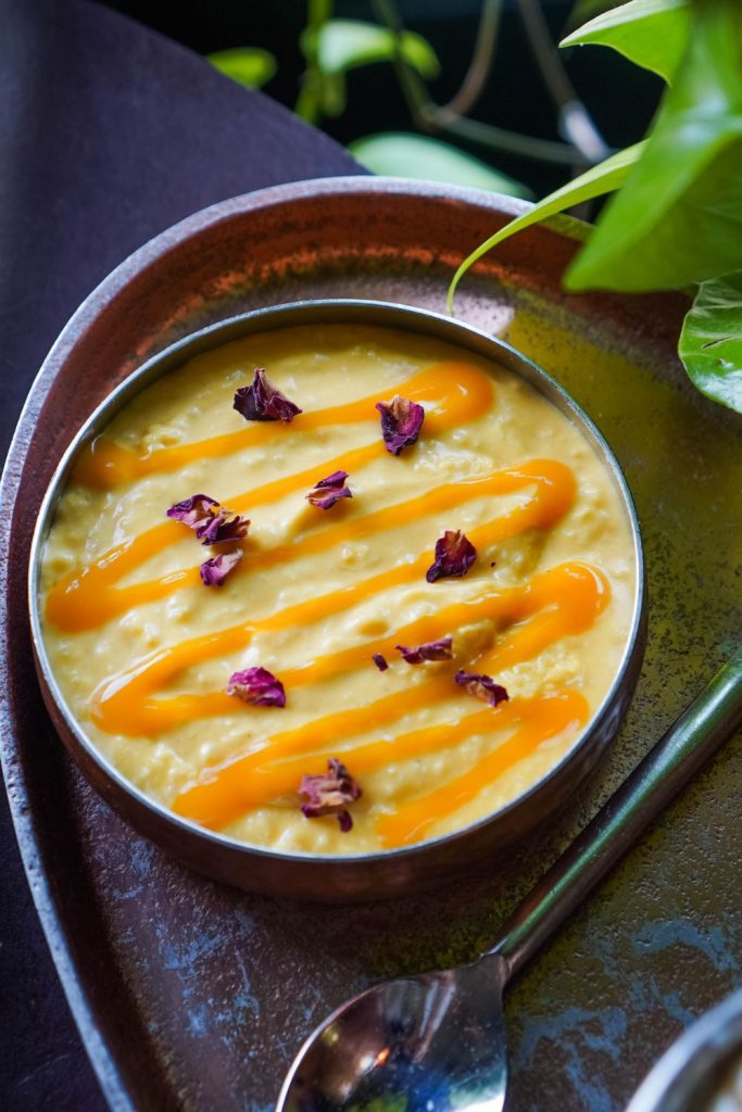 tropical mango coconut kheer dessert vancouver sula tropical mango coconut kheer dessert