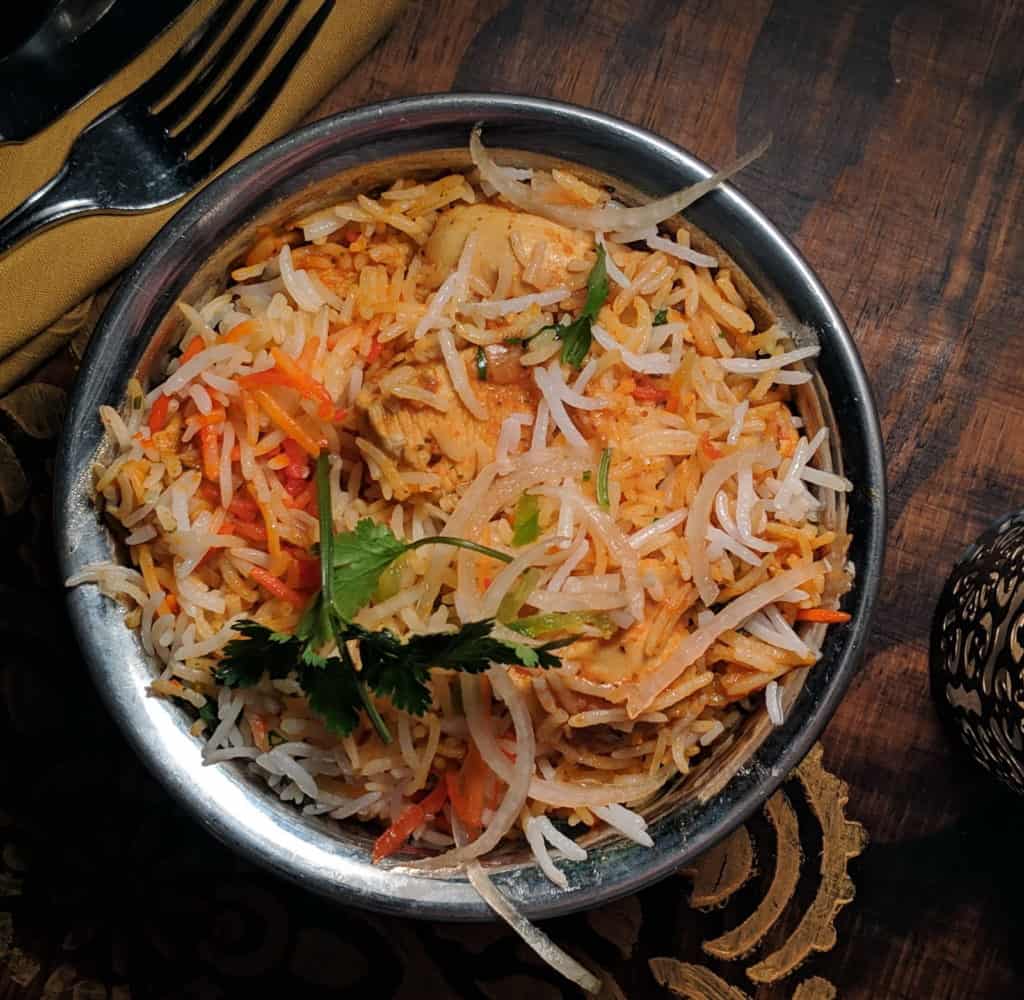 Chicken biryani 1 1024x1000 1 Sula Indian Restaurant Vancouver