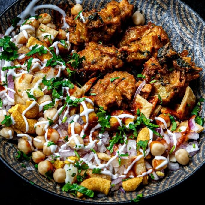 Indian chaat street food at Sula Main Street