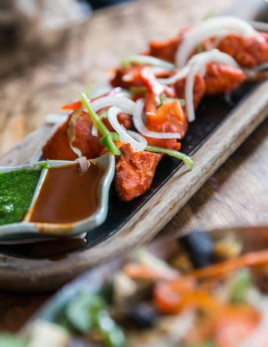 Fish pakora 1 Sula Indian Restaurant Vancouver