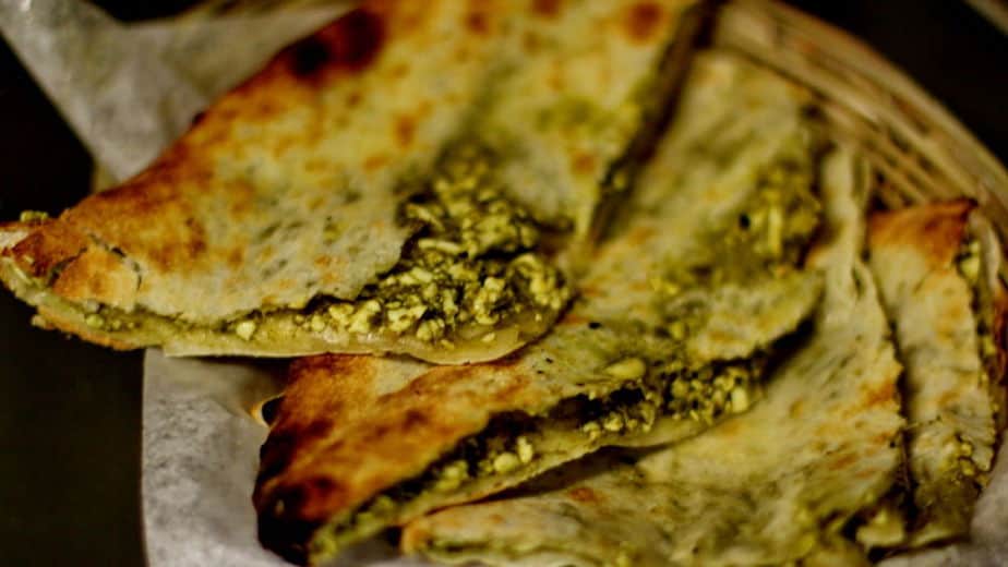 Spinach paneer naan | Sula Indian Restaurant Spinach paneer naan Sula Indian Restaurant Vancouver