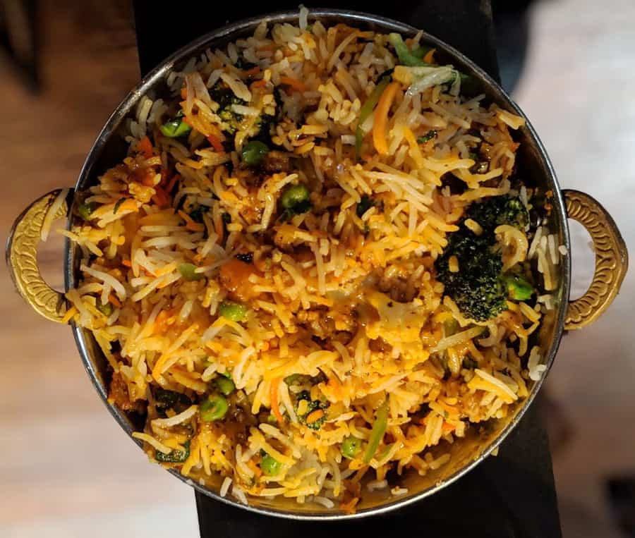 Vegetable biryani | Sula Indian Restaurant Vegetable biryani Sula Indian Restaurant Vancouver
