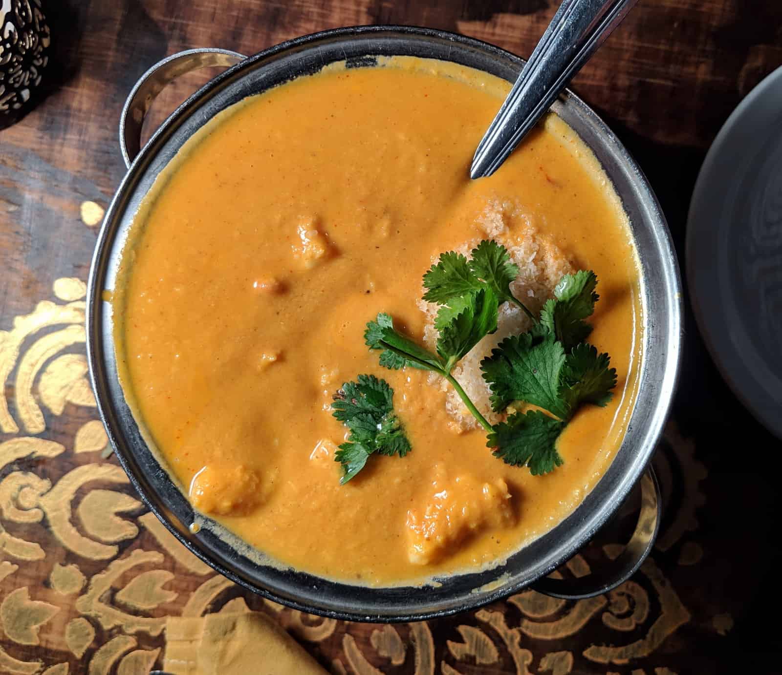 Prawn goan curry Sula Indian Restaurant Vancouver