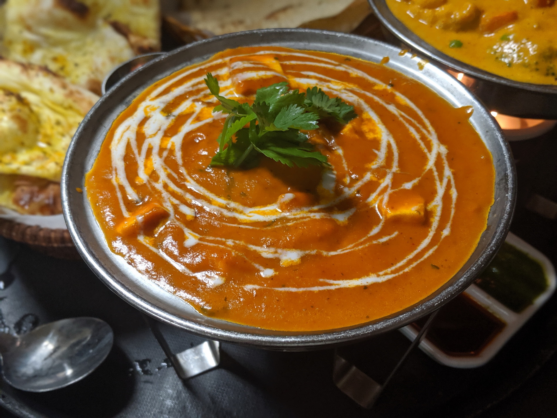 Shahi paneer Sula Indian Restaurant Vancouver
