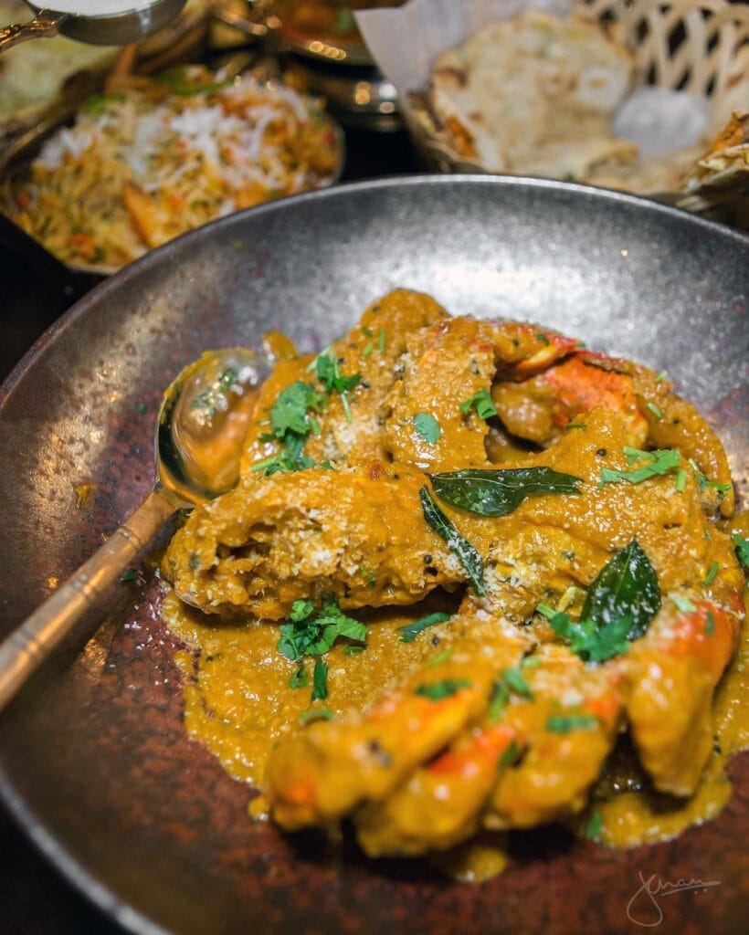Jenji Gassi – Mangalorean Crab Curry with Coconut Masala Crab curry with coconut and spices