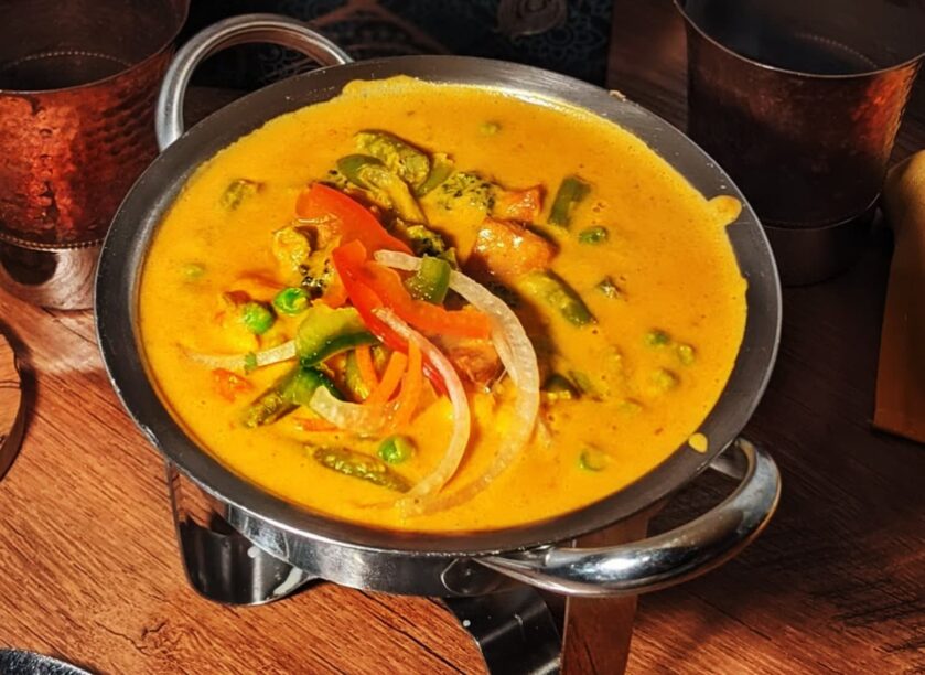 Vegetable Coconut Indian curry