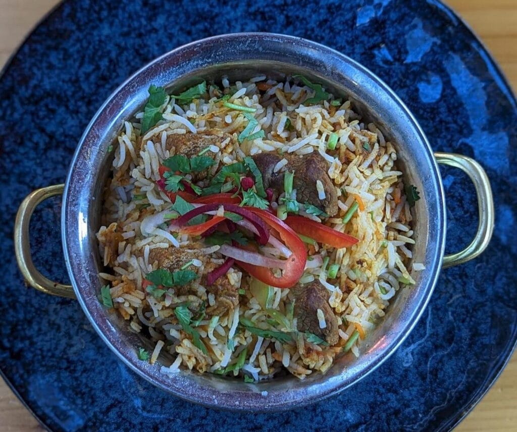 lamb biryani