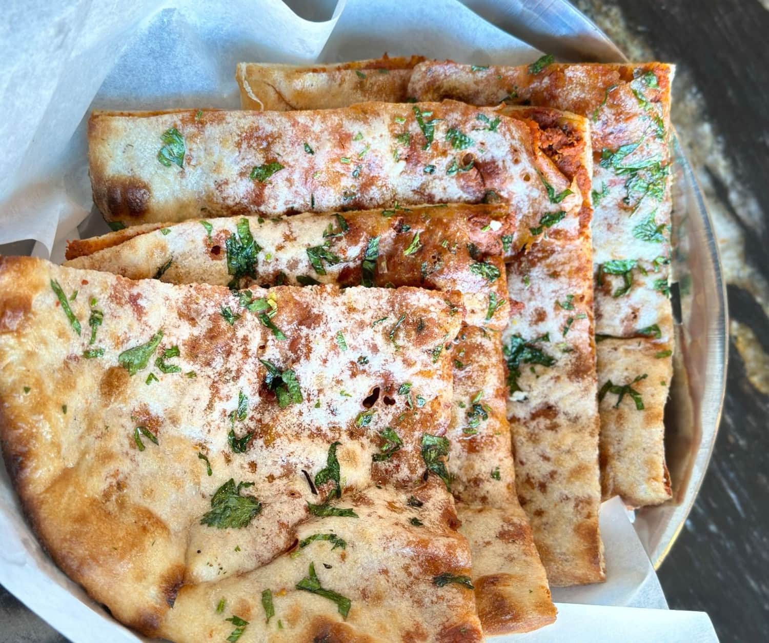 Lamb kheema naan