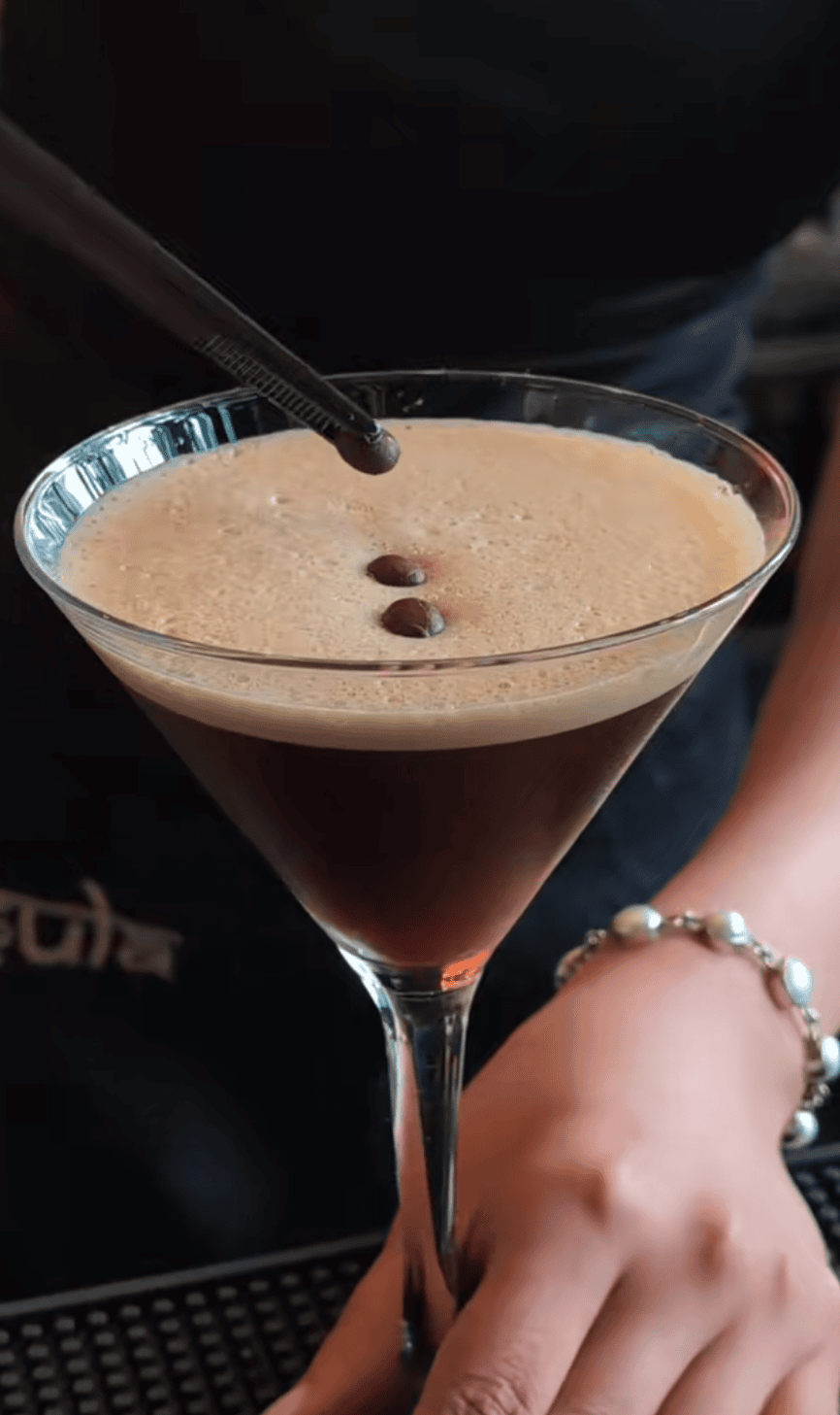 Brunch drinks espresso martini 1 1 Sula Indian Restaurant Vancouver