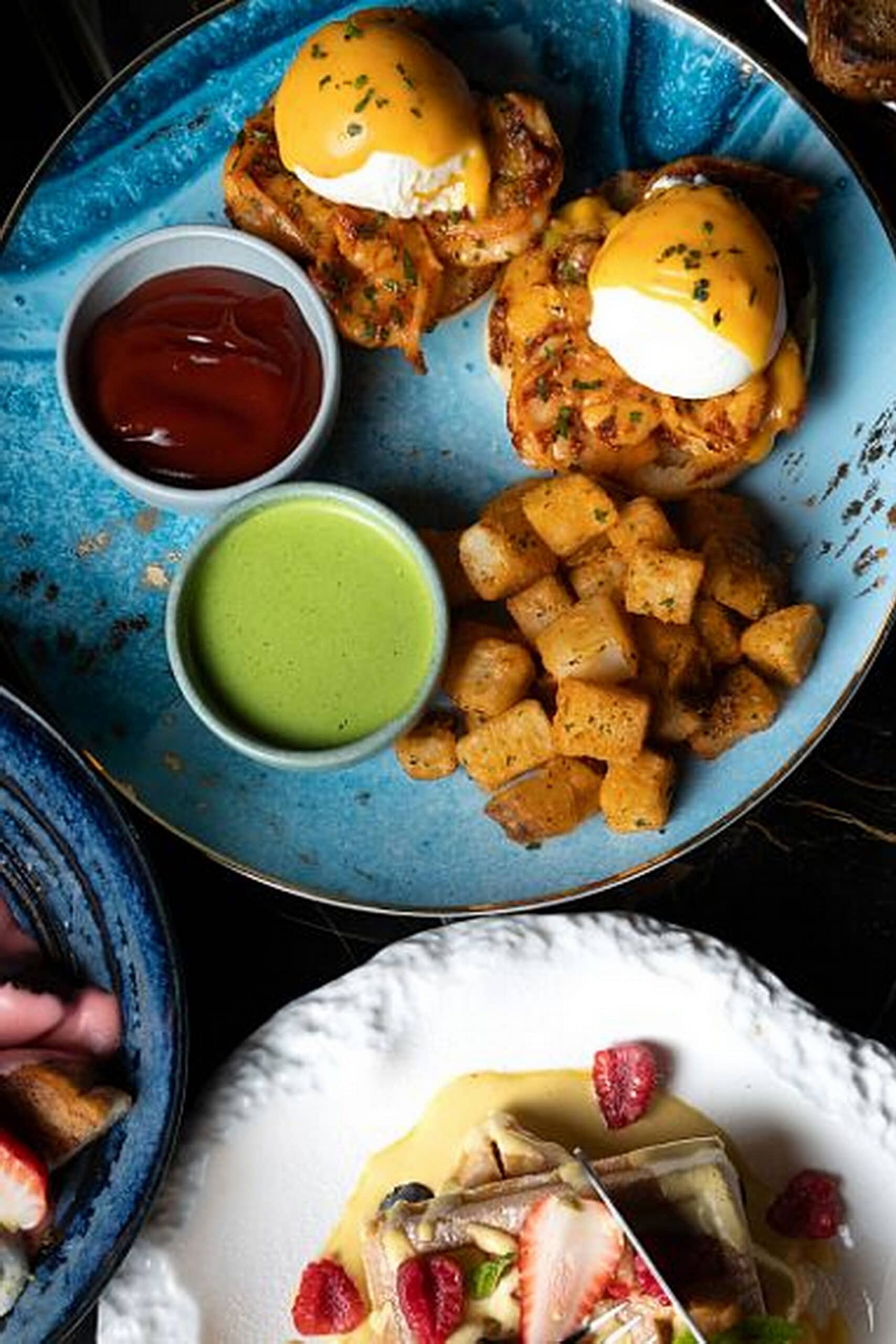 Goan egg benny for brunch 2 Sula Indian Restaurant Vancouver