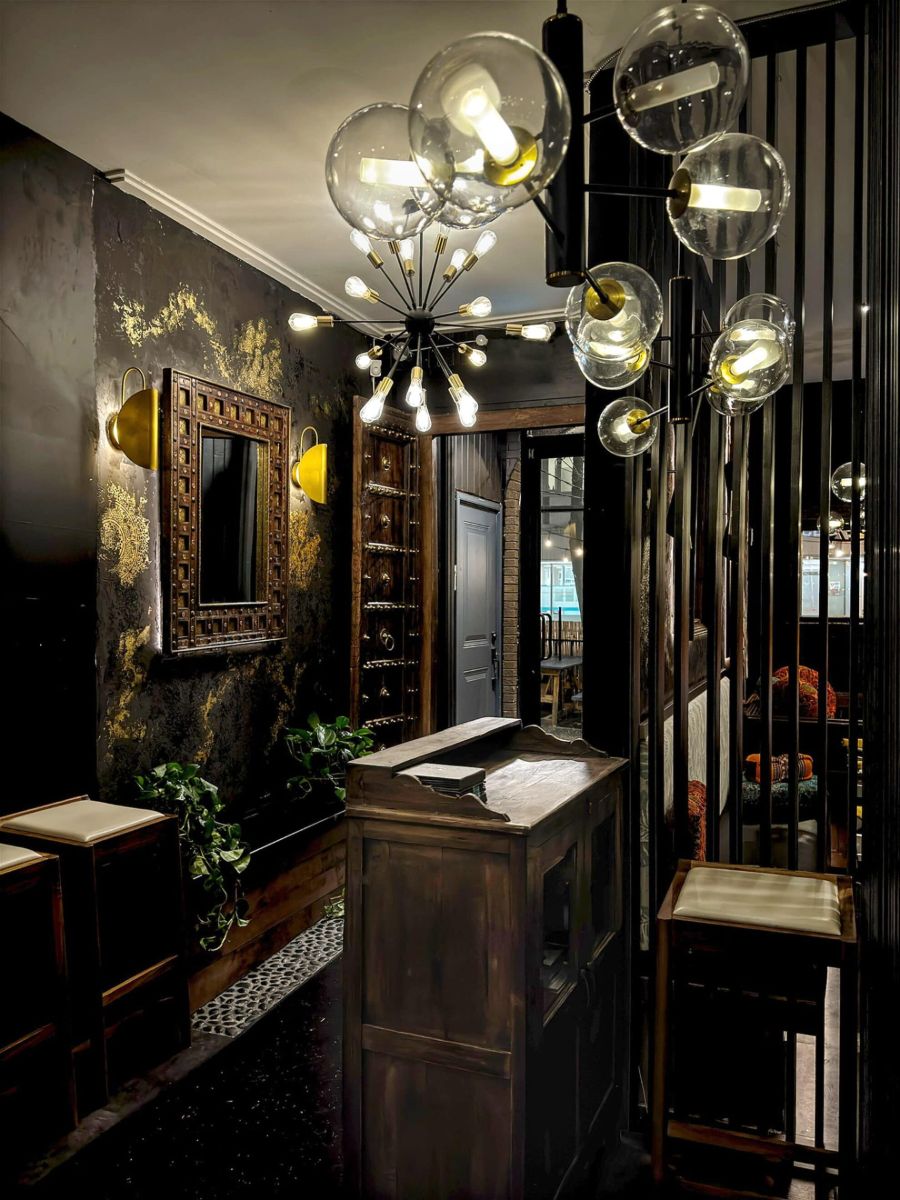 Indian-Restaurant-in-vancouver-Sula-Commercial-Drive Sula Indian Restaurant interior on Commercial Drive, Vancouver