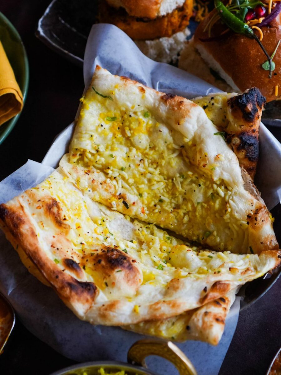 Garlic cheese naan 900x1200 1 Sula Indian Restaurant Vancouver