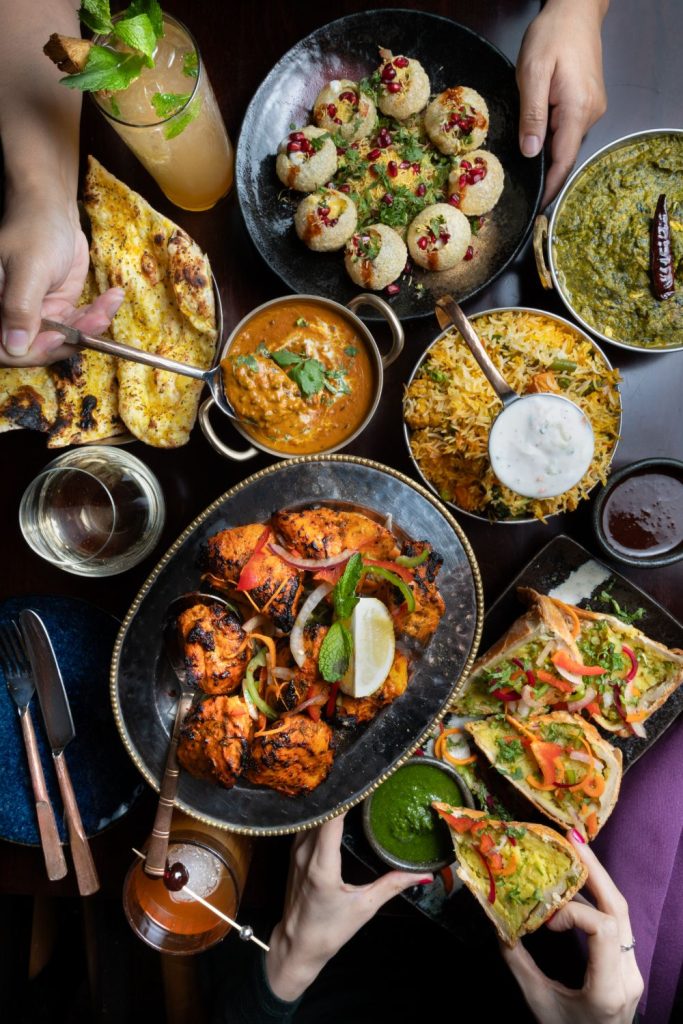 Indian cuisine spread at sula vancouver 1 Sula Indian Restaurant Vancouver