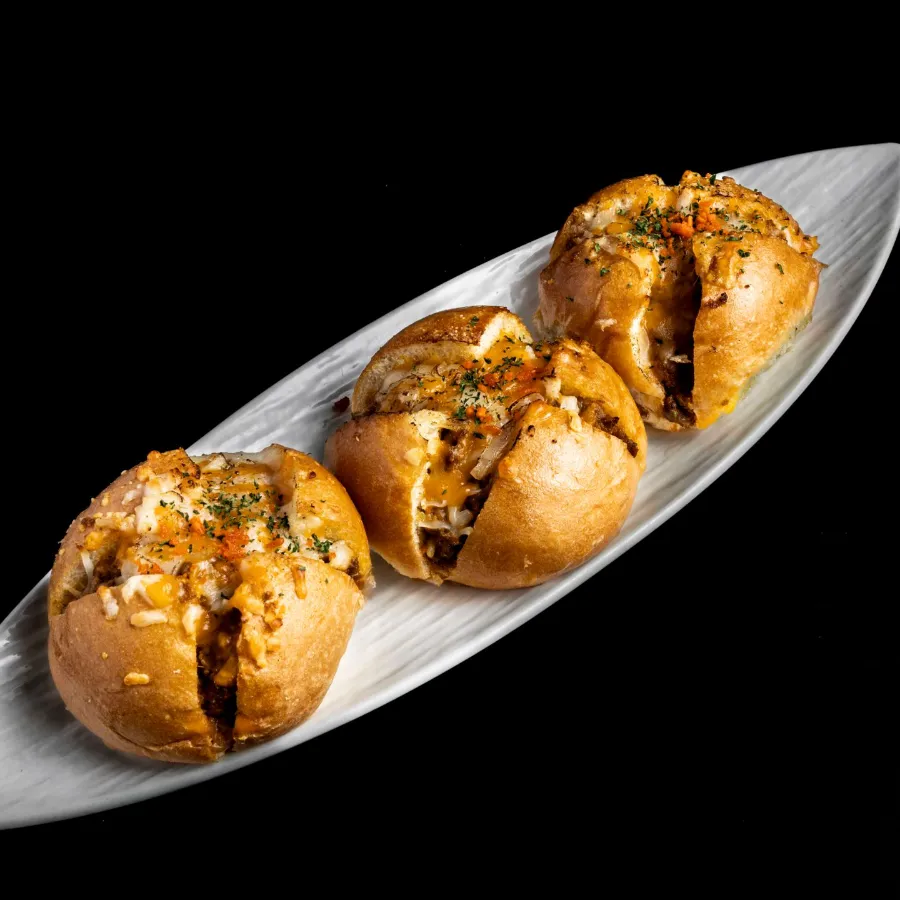 Lamb buns steamed bao at Sula Commercial Drive