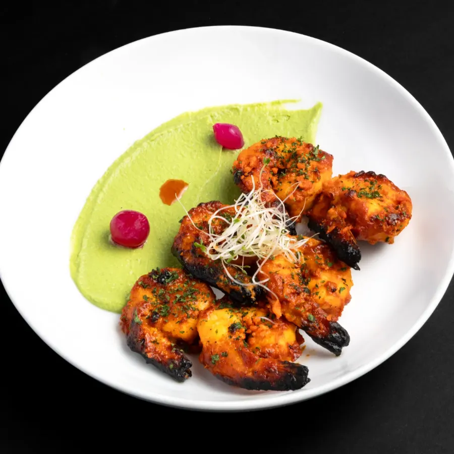 Clay-oven tandoori dish at Sula Davie Street