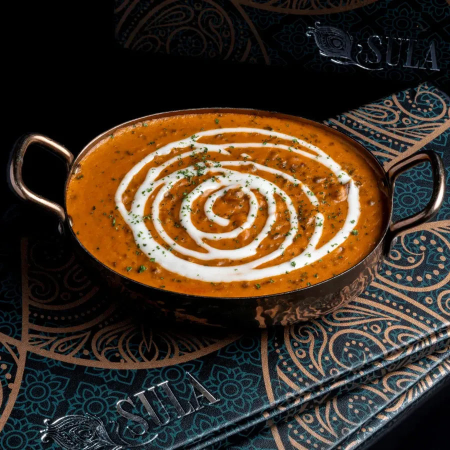 Dal makhani black lentils at Sula Indian Restaurant on Main Street in Vancouver