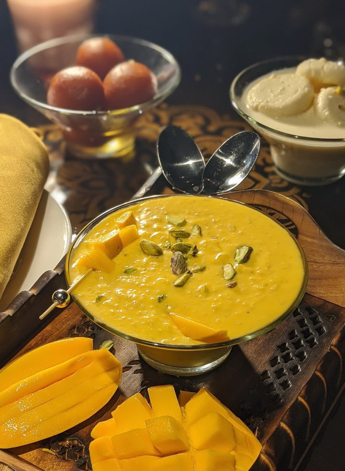 Dine Out Mango Kheer at Sula Indian Restaurant Vancouver