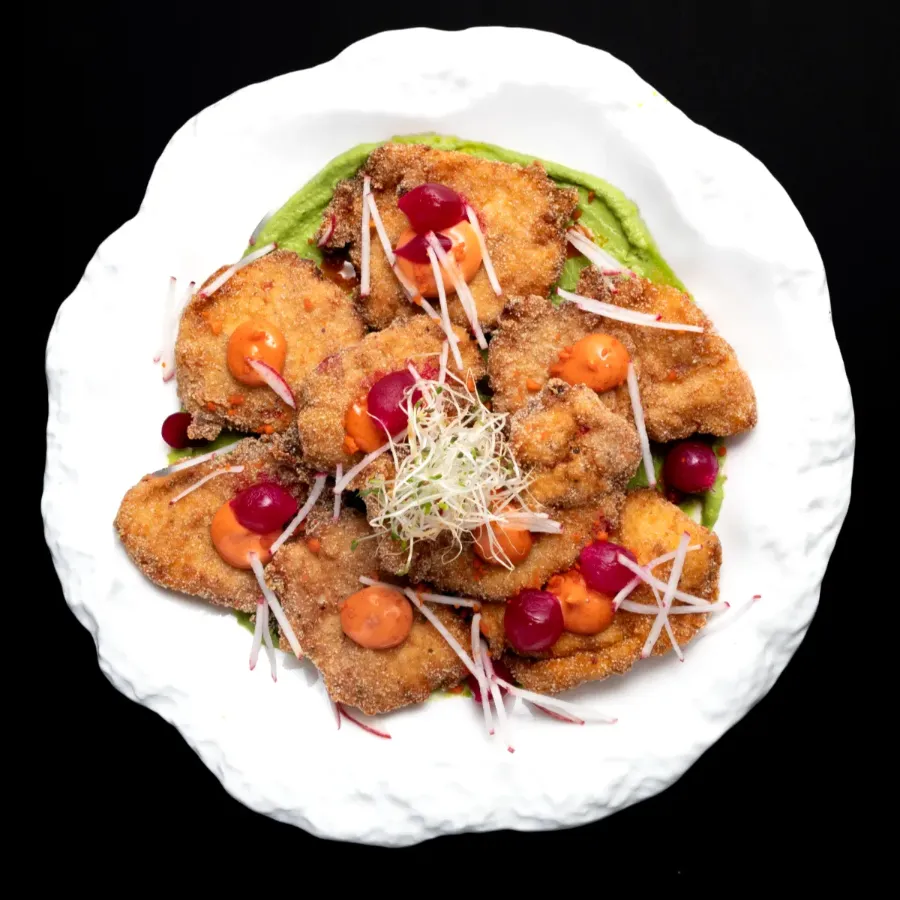 Indian chicken dish at Sula Downtown Vancouver