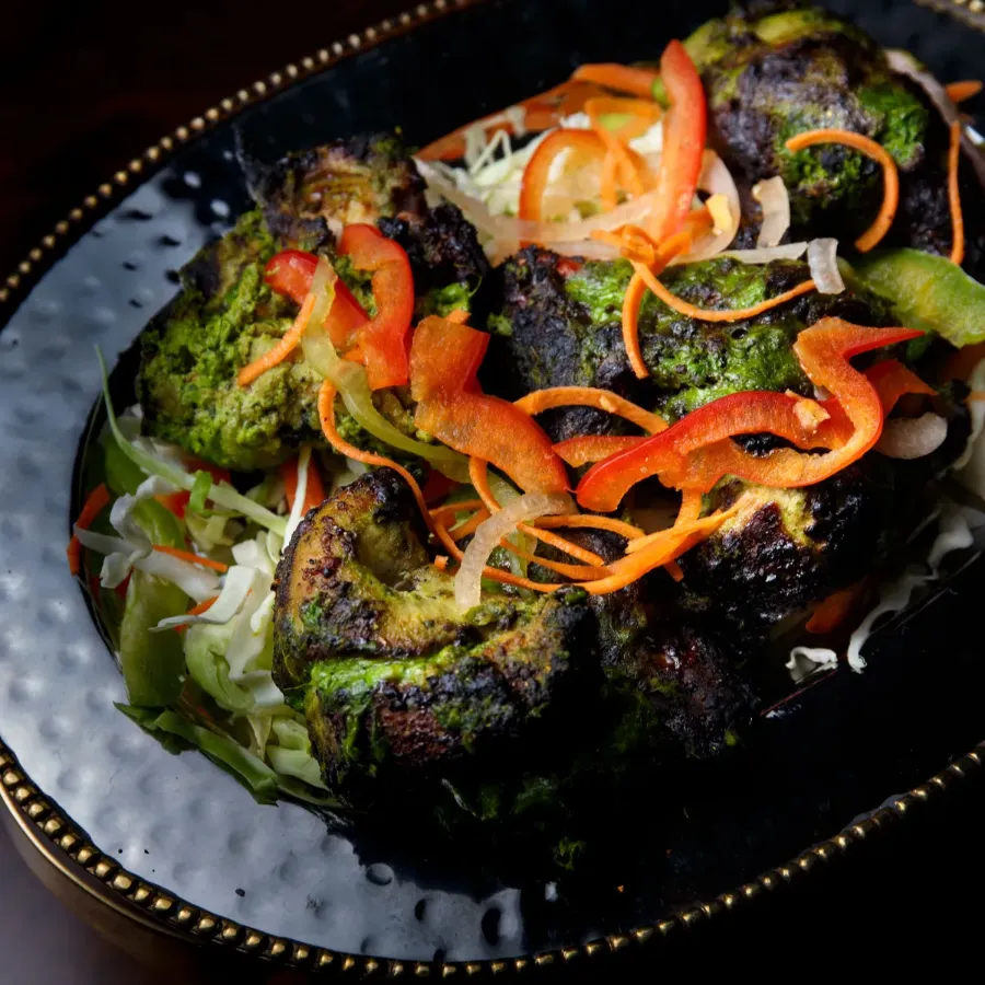 Indian chicken dish at Sula Commercial Drive