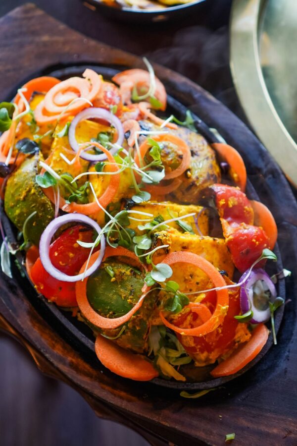 Clay-oven tandoori dish at Sula Davie Street