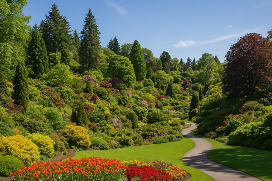 Queen Elizebeth Park at Sula Commercial Drive