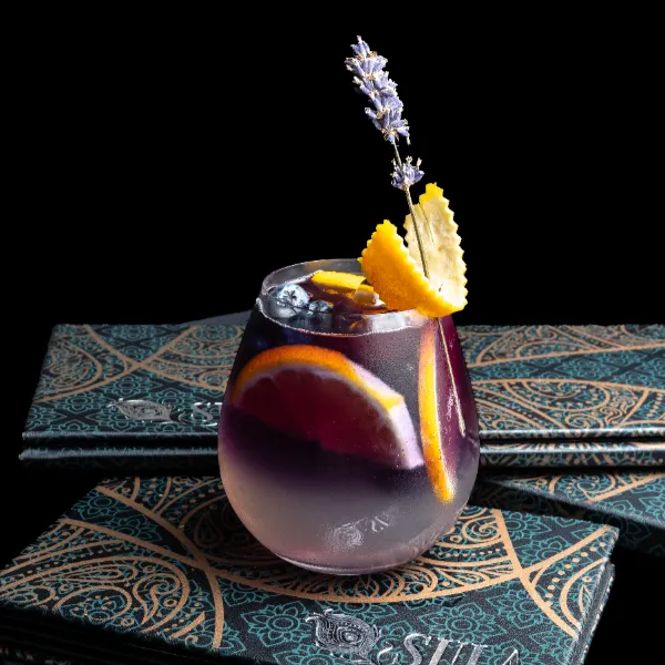 Cocktail bar at Sula Indian Restaurant Vancouver