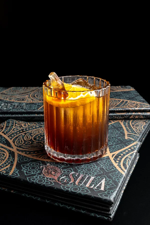 Thumbs up cocktail sula Sula Indian Restaurant Vancouver