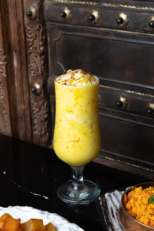 Frozen mango lassi at Sula weekend brunch in downtown Vancouver